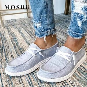 Light Gray Slip On Sneakers Western Comfort